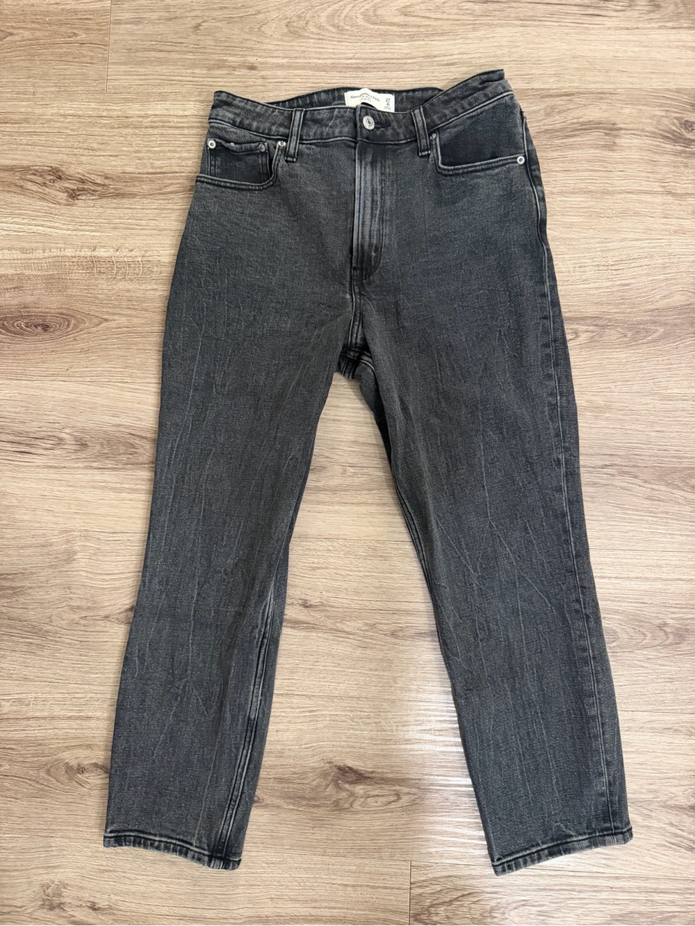 Abercrombie Black Mom Jeans